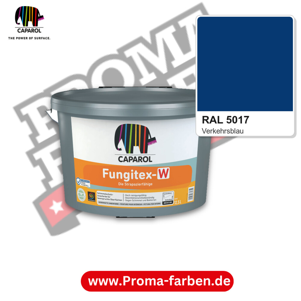 Caparol Fungitex-W RAL 5017 kaufen Proma Farben Hamburg