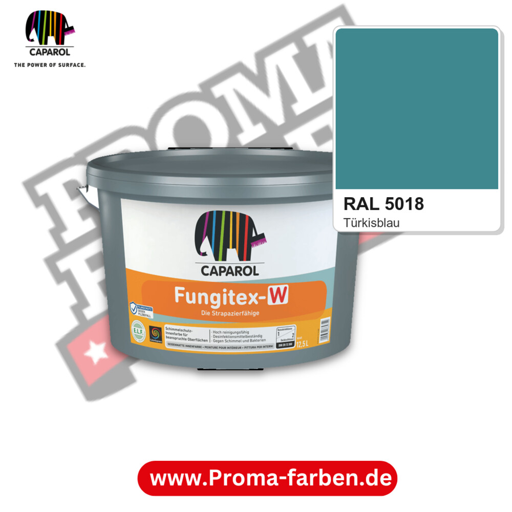 Caparol Fungitex-W RAL 5018 kaufen Proma Farben Hamburg