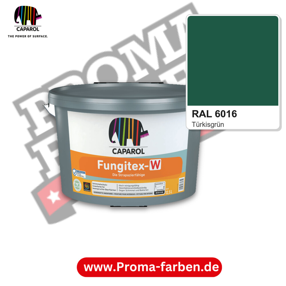 Caparol Fungitex-W RAL 6016 kaufen Proma Farben Hamburg