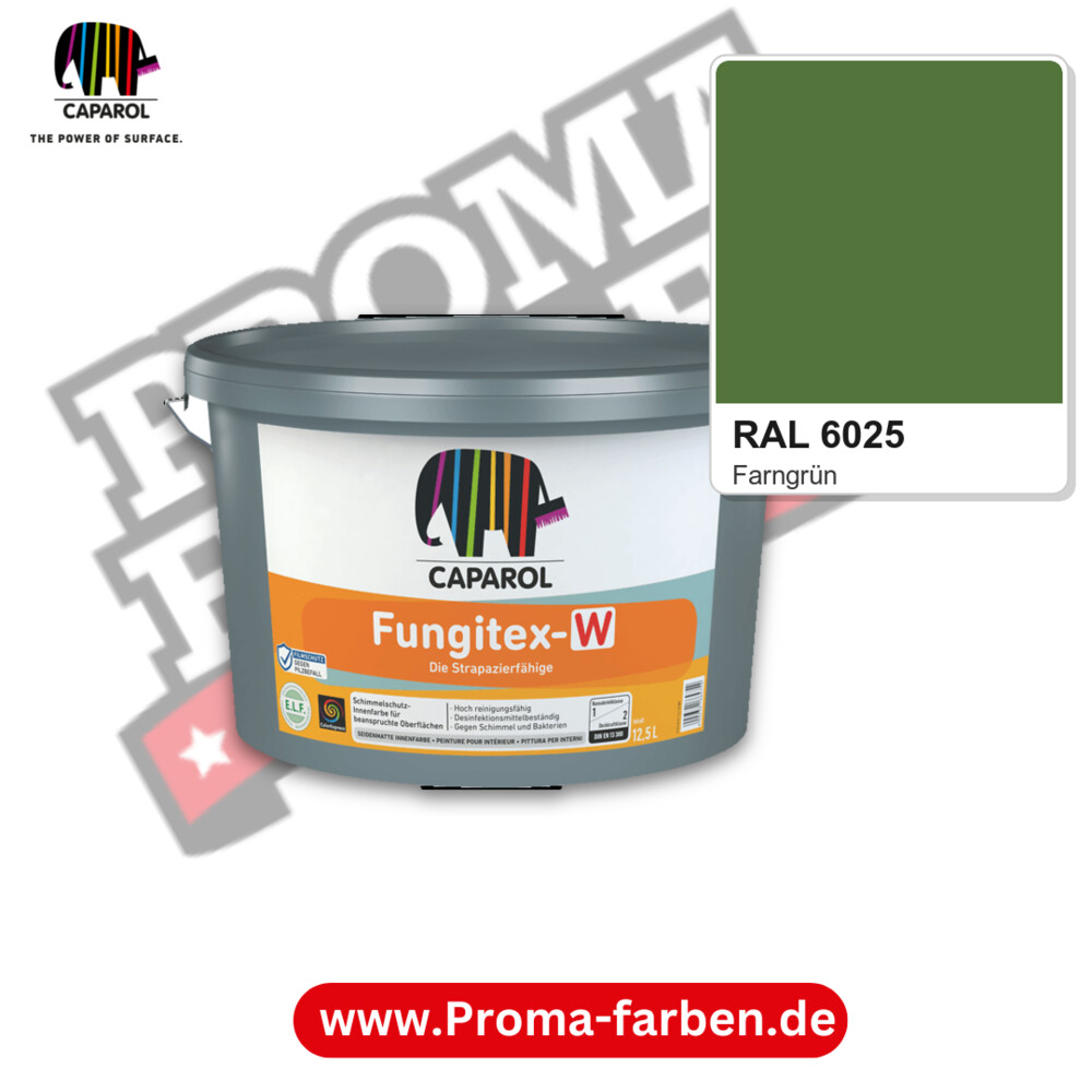 Caparol Fungitex-W RAL 6025 kaufen Proma Farben Hamburg