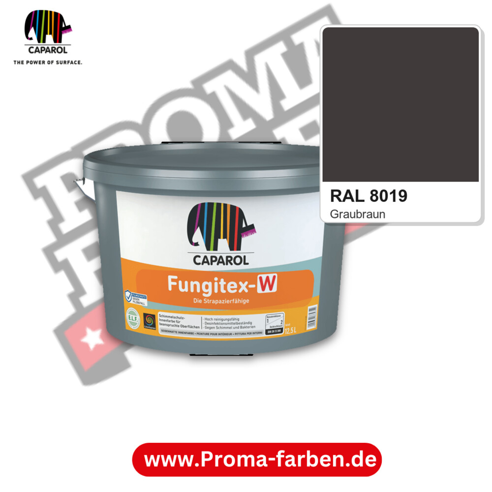 Caparol Fungitex-W RAL 8019 kaufen Proma Farben Hamburg