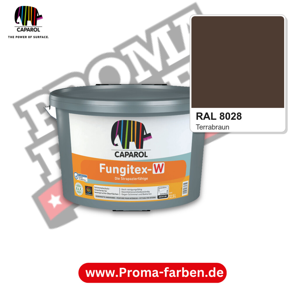 Caparol Fungitex-W RAL 8028 kaufen Proma Farben Hamburg