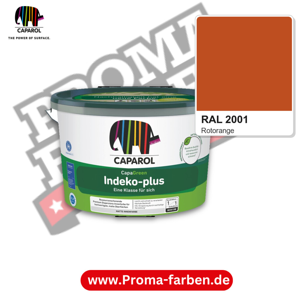Caparol Indeko-plus RAL 2001 kaufen Proma Farben Hamburg