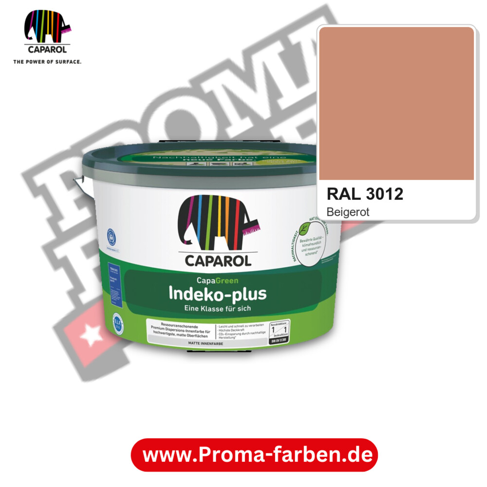 Caparol Indeko-plus RAL 3012 kaufen Proma Farben Hamburg