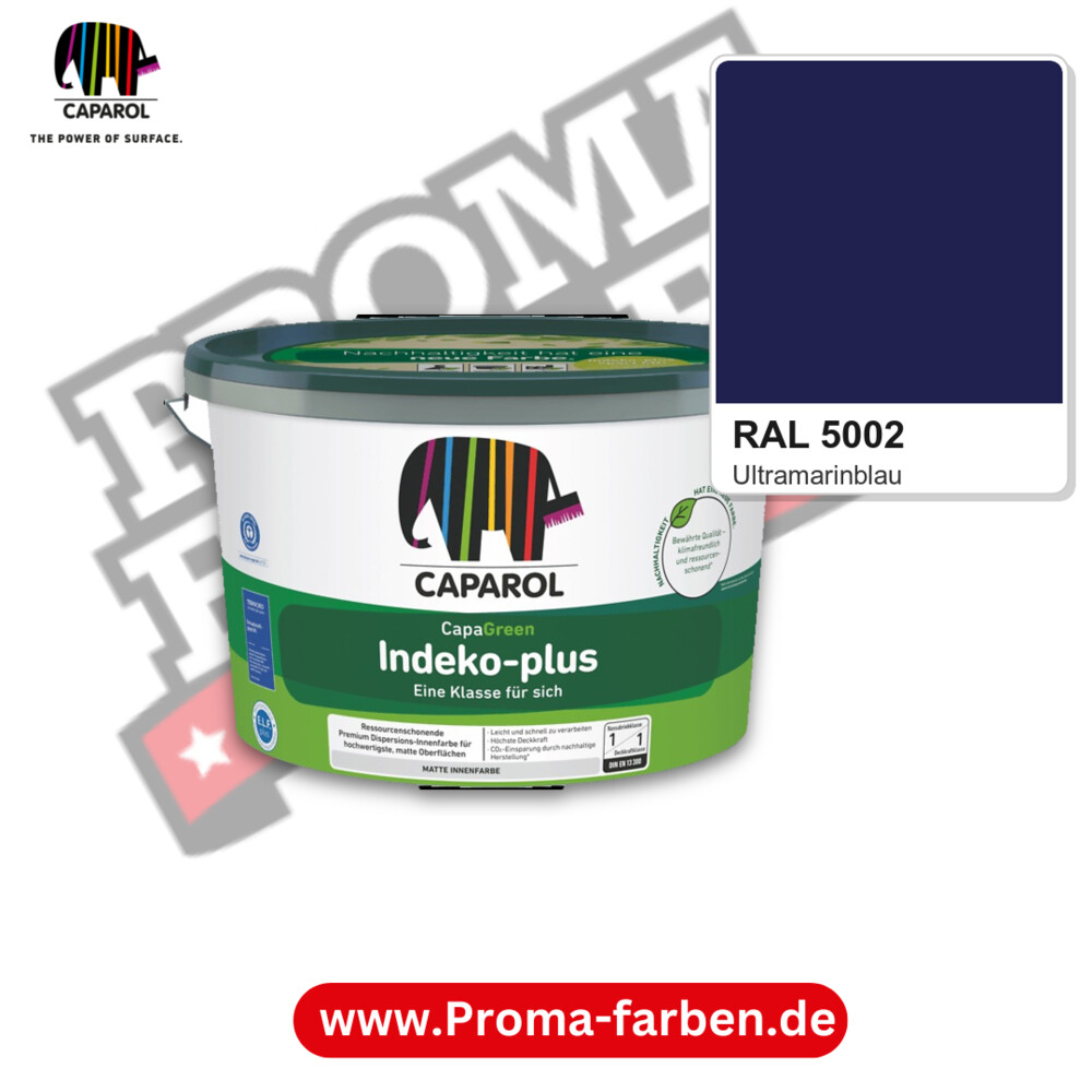 Caparol Indeko-plus RAL 5002 kaufen Proma Farben Hamburg