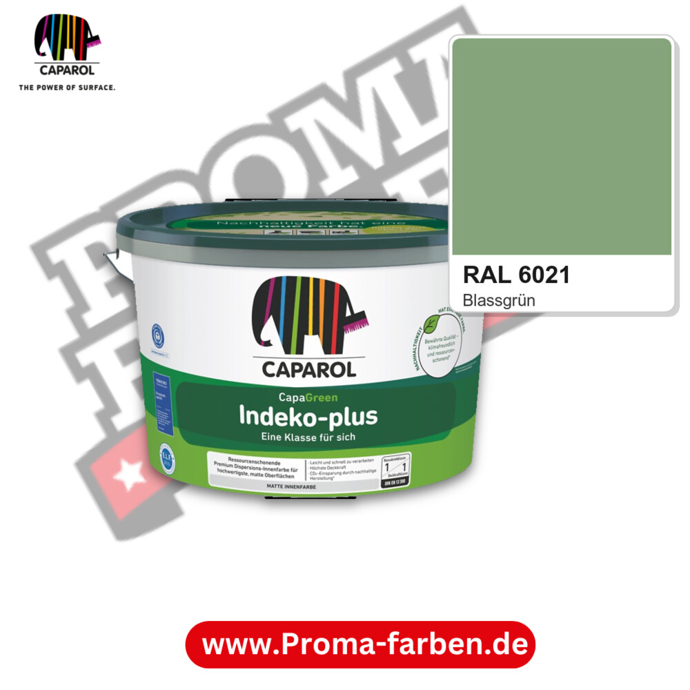 Caparol Indeko-plus RAL 6021 kaufen Proma Farben Hamburg