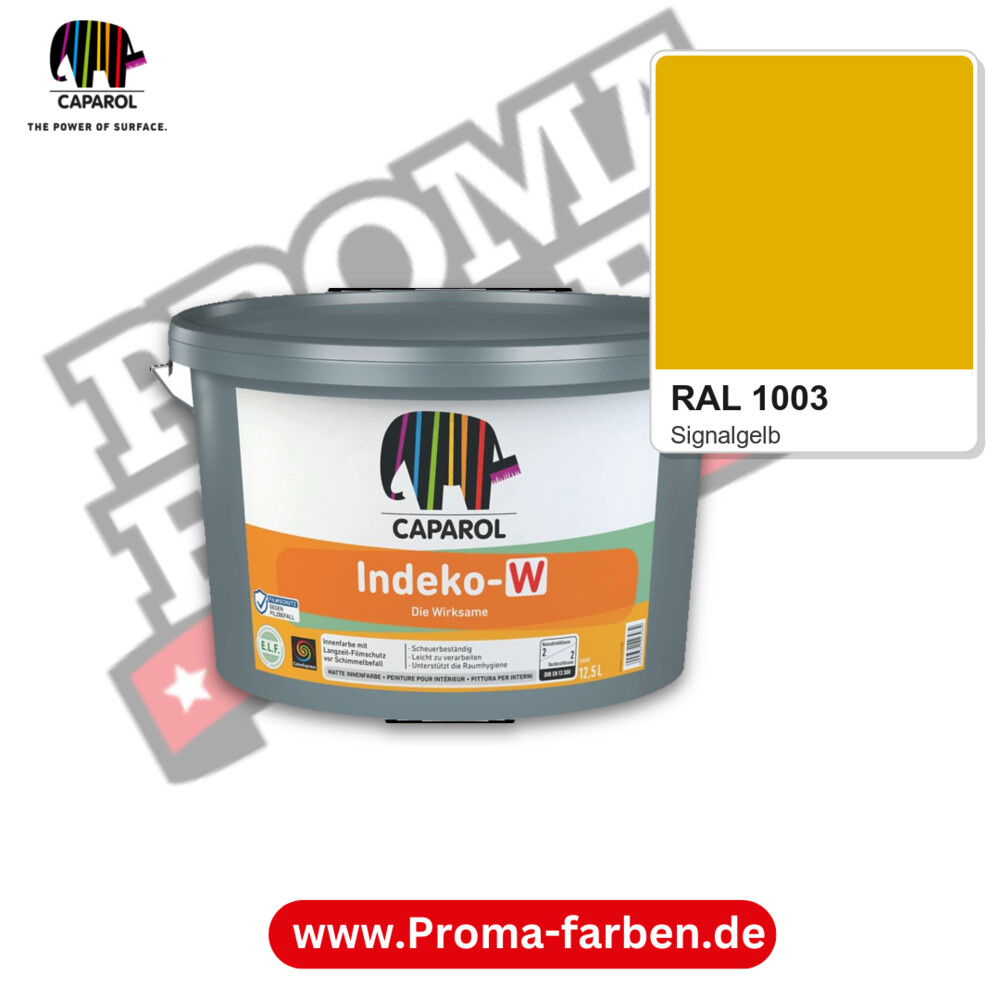 Caparol Indeko-W RAL 1003 kaufen Proma Farben Hamburg