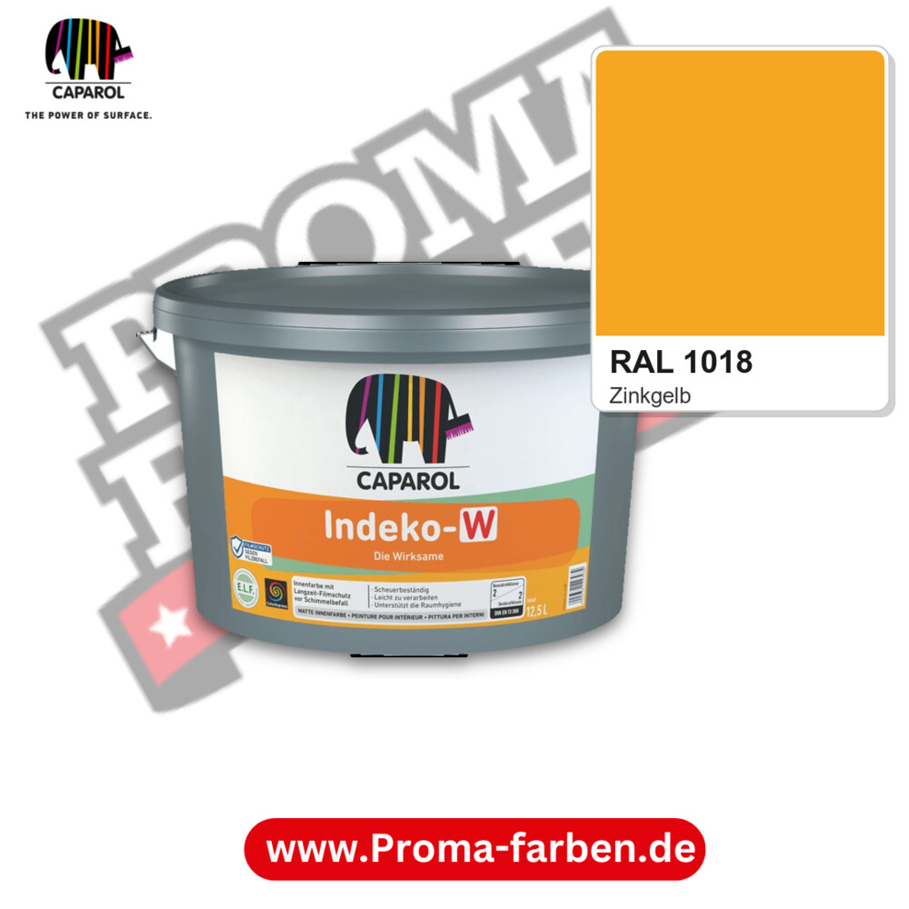 Caparol Indeko-W RAL 1018 kaufen Proma Farben Hamburg