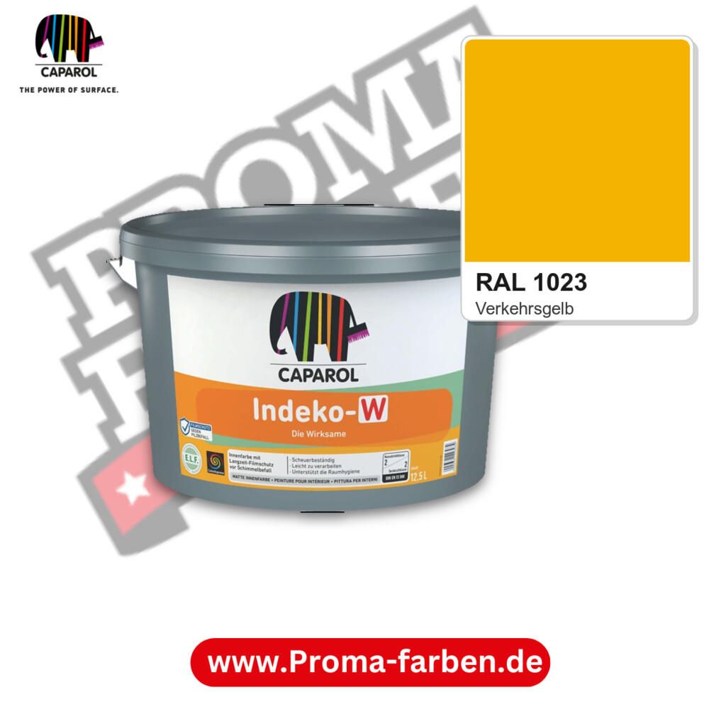 Caparol Indeko-W RAL 1023 kaufen Proma Farben Hamburg