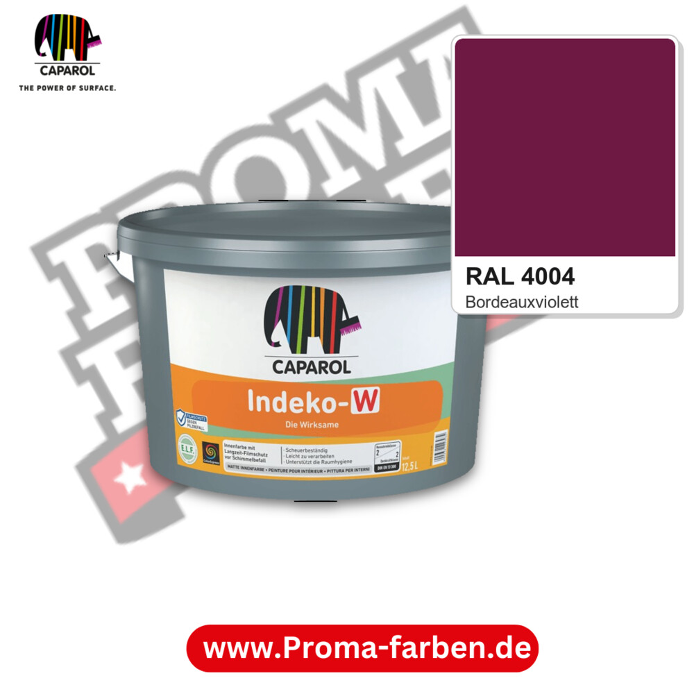 Caparol Indeko-W RAL 4004 kaufen Proma Farben Hamburg