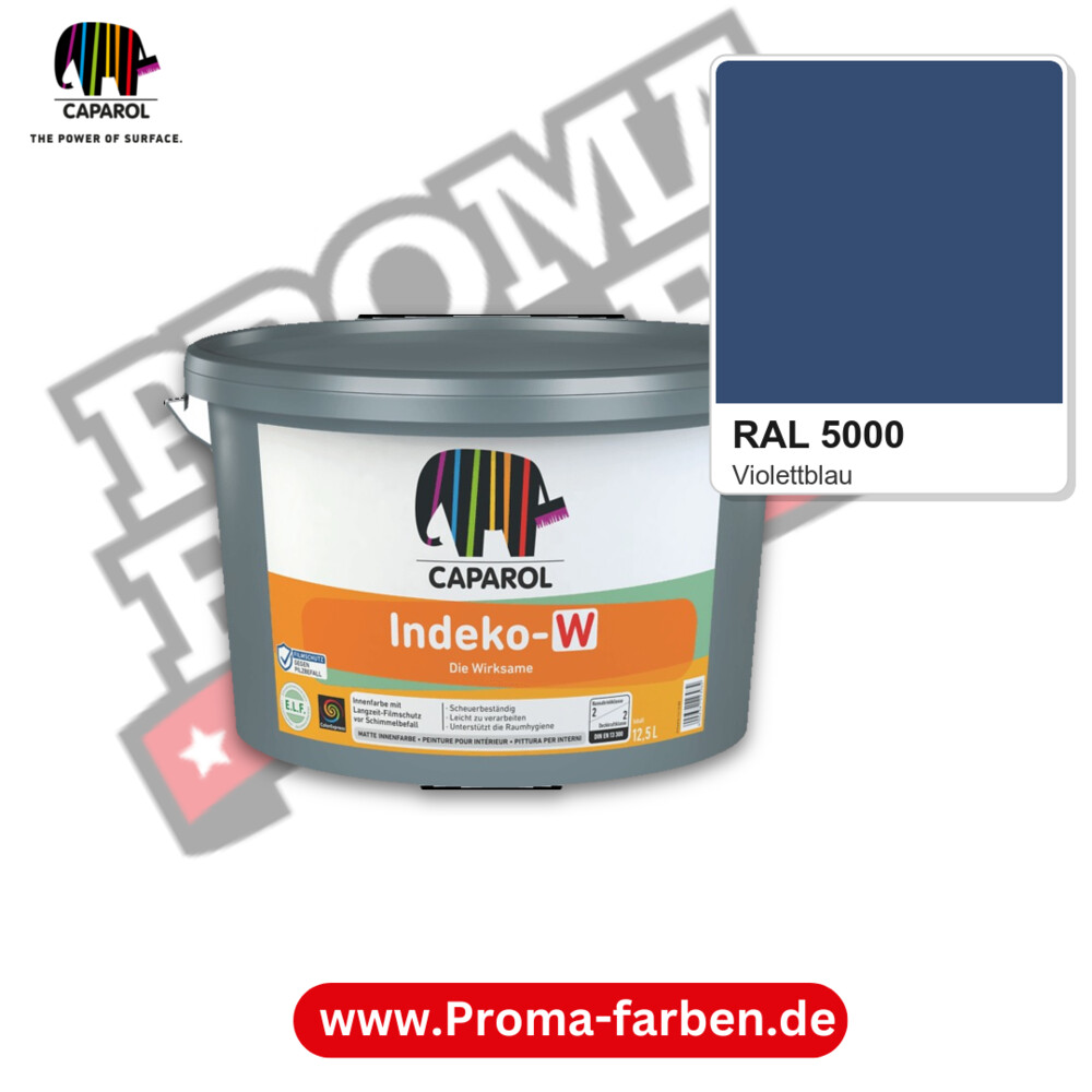 Caparol Indeko-W RAL 5000 kaufen Proma Farben Hamburg