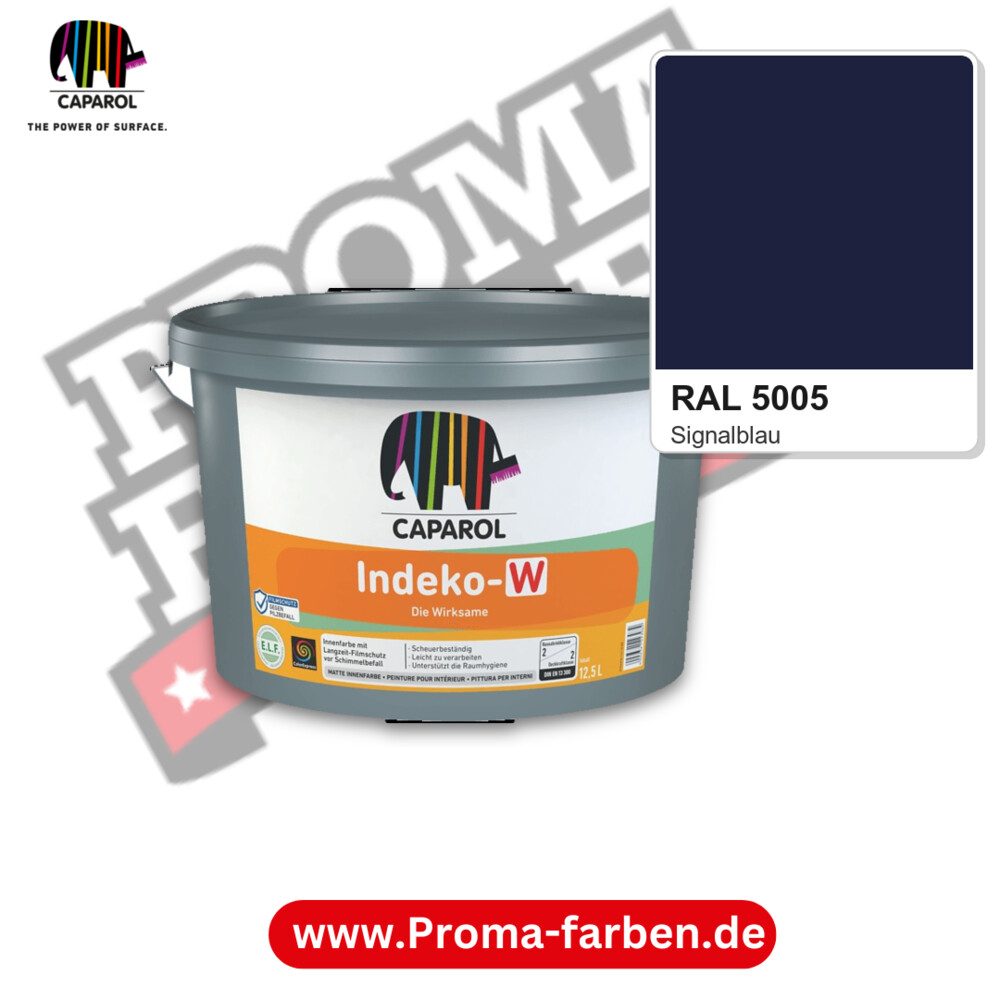 Caparol Indeko-W RAL 5005 kaufen Proma Farben Hamburg