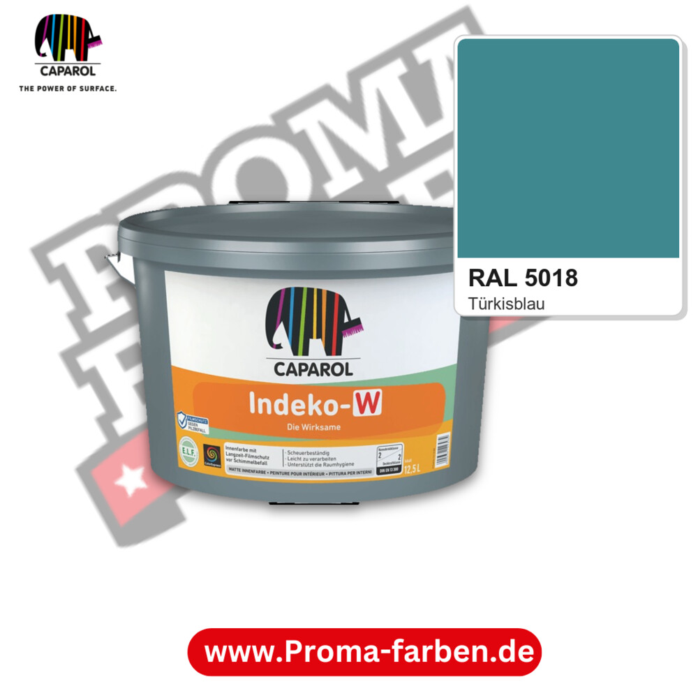 Caparol Indeko-W RAL 5018 kaufen Proma Farben Hamburg