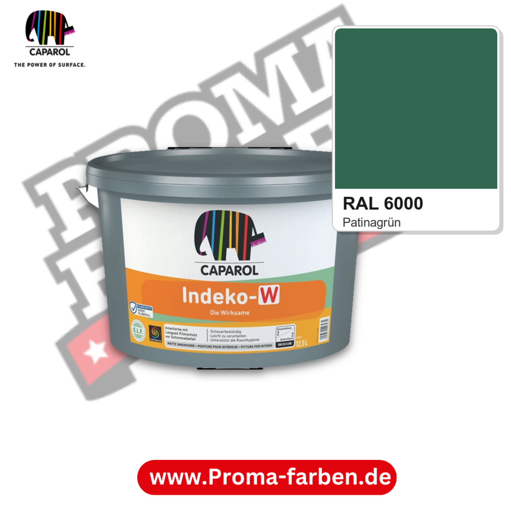 Caparol Indeko-W RAL 6000 kaufen Proma Farben Hamburg