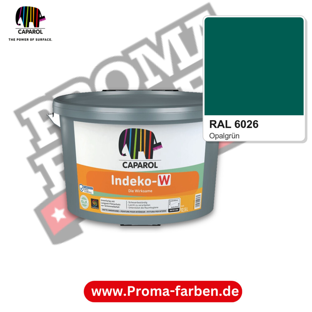 Caparol Indeko-W RAL 6026 kaufen Proma Farben Hamburg