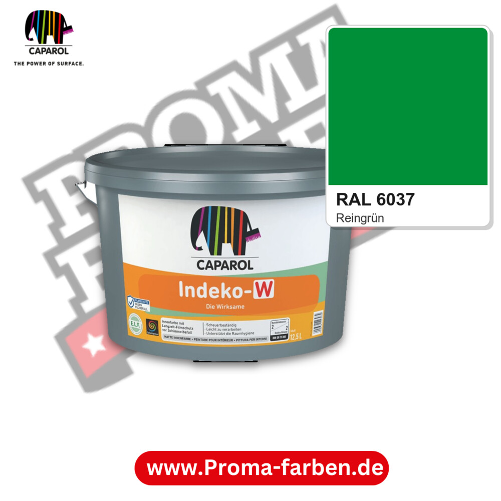 Caparol Indeko-W RAL 6037 kaufen Proma Farben Hamburg