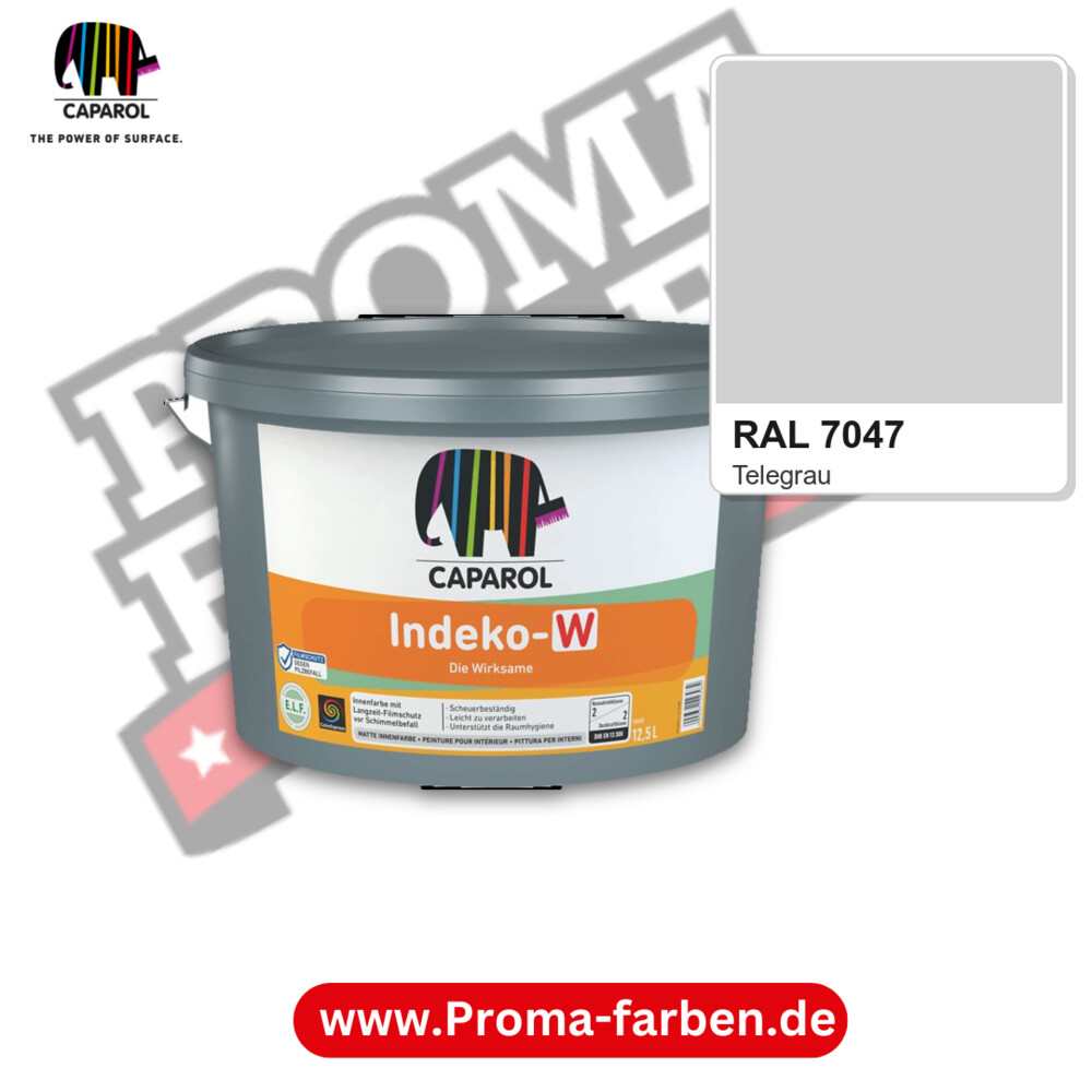 Caparol Indeko-W RAL 7047 kaufen Proma Farben Hamburg