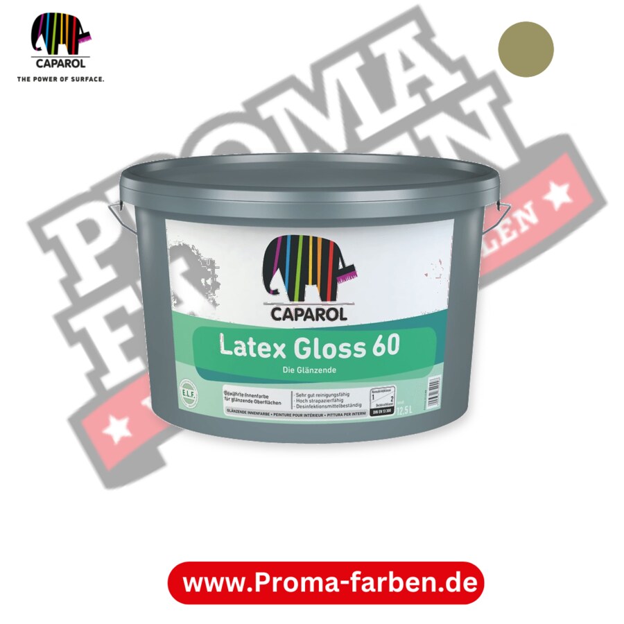 Caparol Latex Gloss 60 RAL 1020 kaufen Proma Farben Hamburg