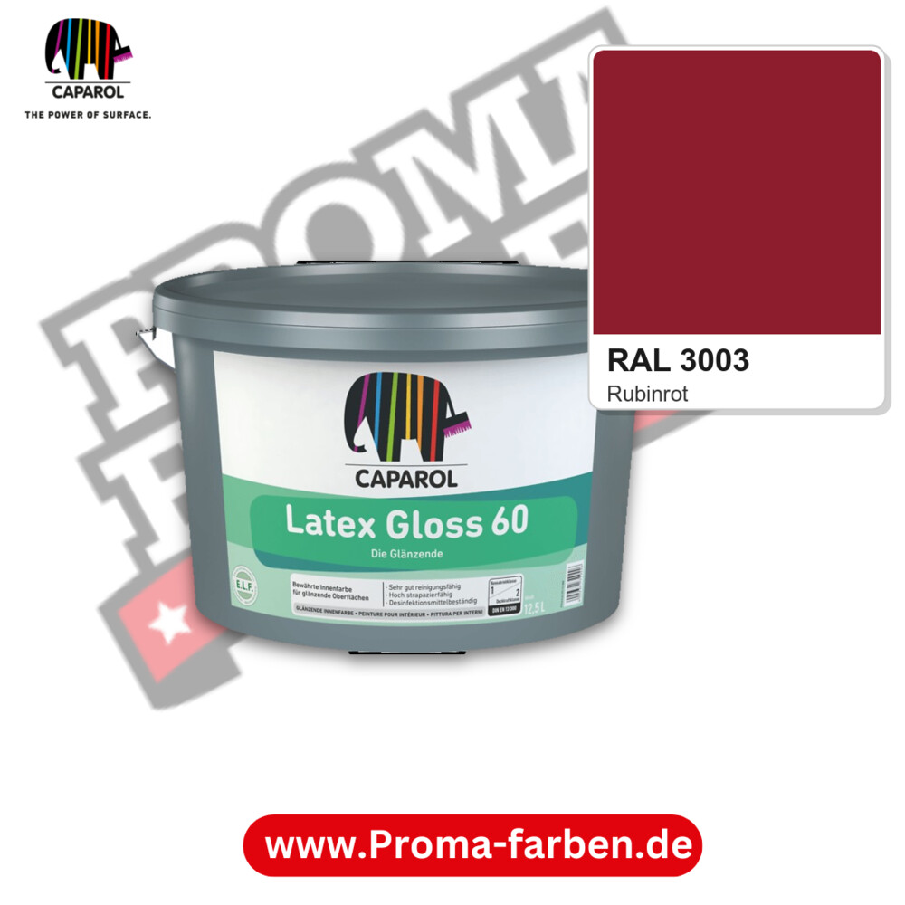 Caparol Latex Gloss 60 RAL 3003 kaufen Proma Farben Hamburg