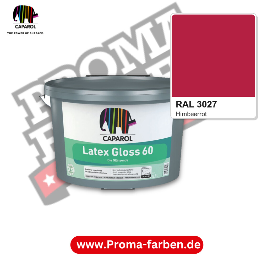 Caparol Latex Gloss 60 RAL 3027 kaufen Proma Farben Hamburg
