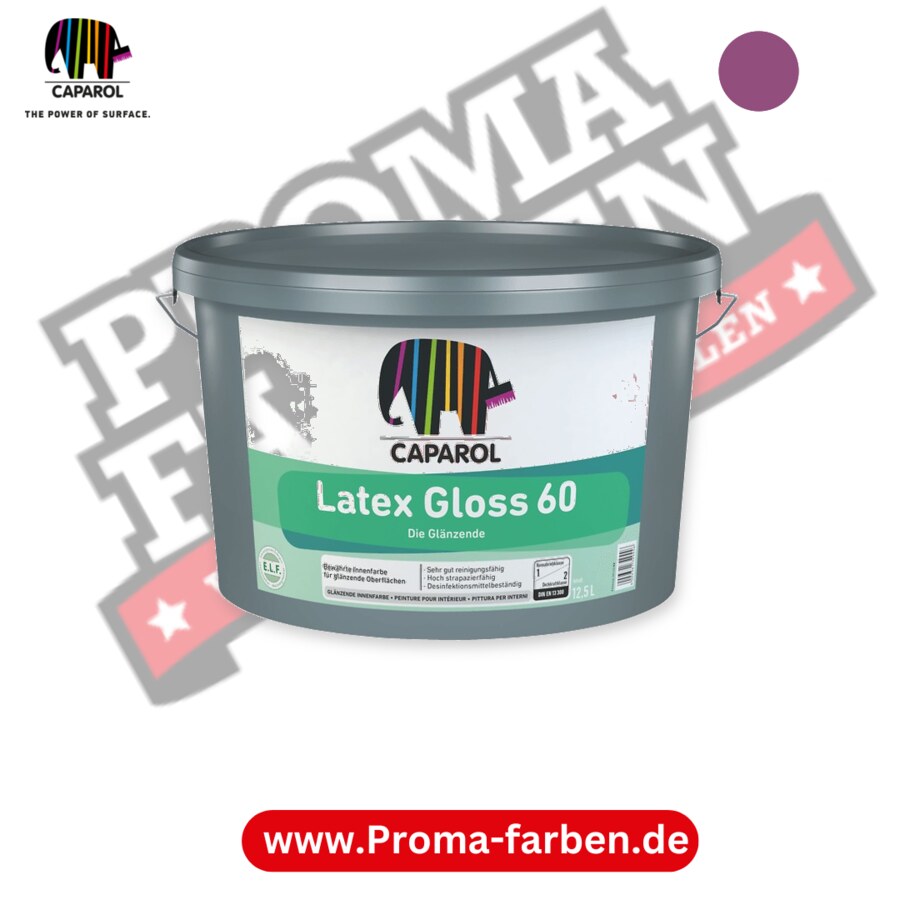 Caparol Latex Gloss 60 RAL 4008 kaufen Proma Farben Hamburg