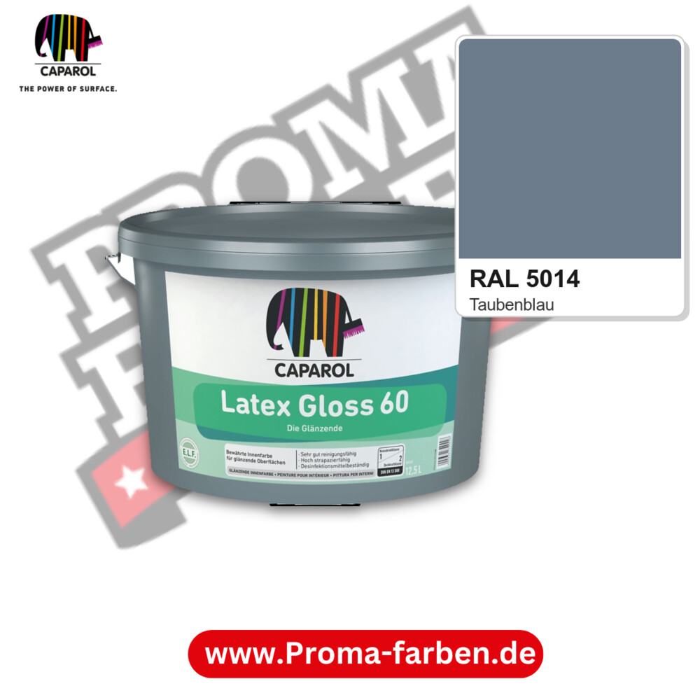 Caparol Latex Gloss 60 RAL 5014 kaufen Proma Farben Hamburg