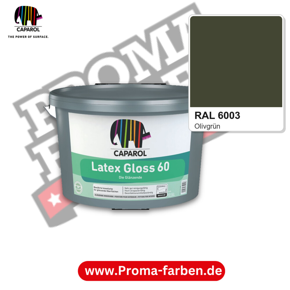 Caparol Latex Gloss 60 RAL 6003 kaufen Proma Farben Hamburg