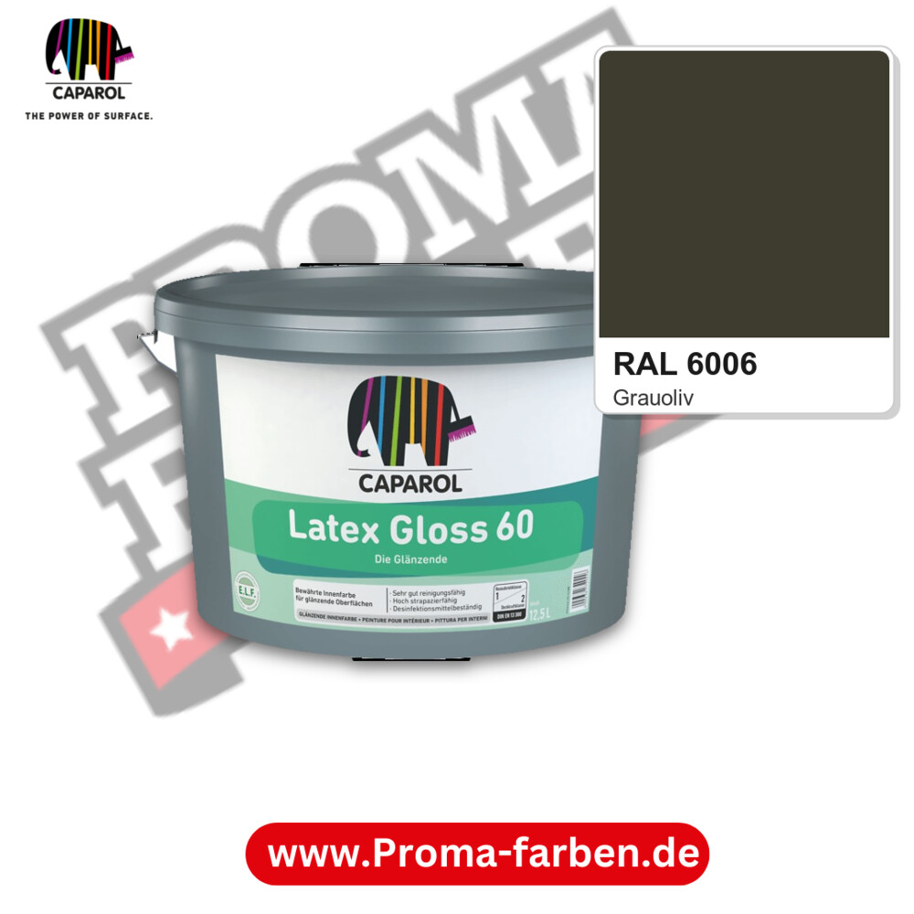 Caparol Latex Gloss 60 RAL 6006 kaufen Proma Farben Hamburg