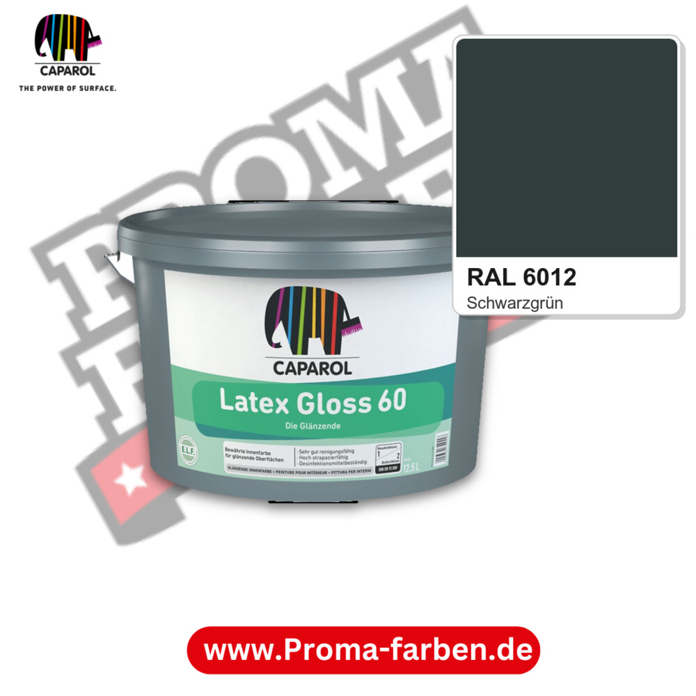 Caparol Latex Gloss 60 RAL 6012 kaufen Proma Farben Hamburg