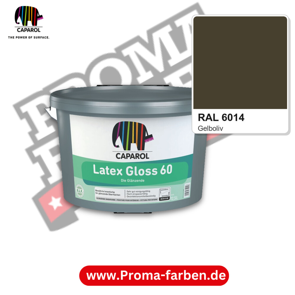 Caparol Latex Gloss 60 RAL 6014 kaufen Proma Farben Hamburg