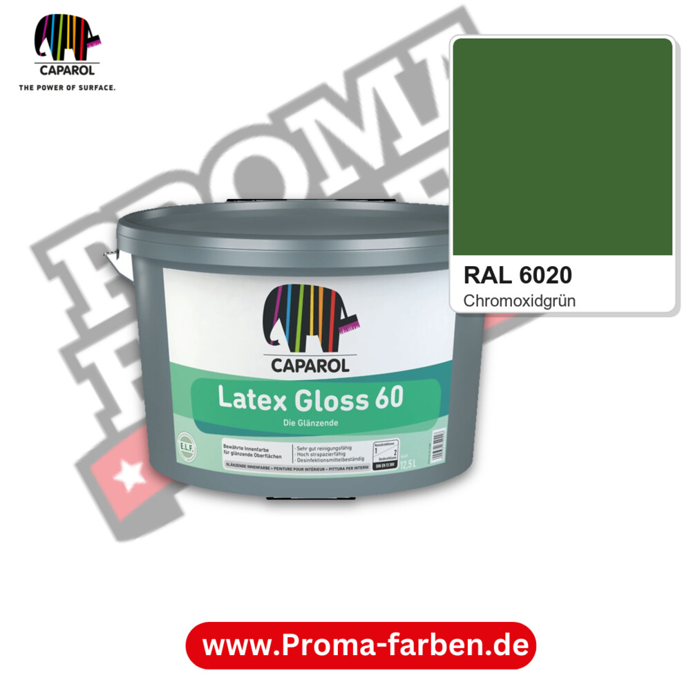 Caparol Latex Gloss 60 RAL 6020 kaufen Proma Farben Hamburg