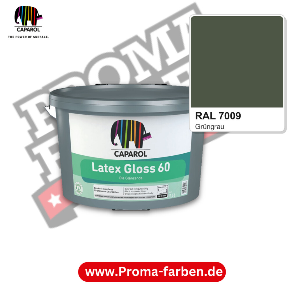 Caparol Latex Gloss 60 RAL 7009 kaufen Proma Farben Hamburg