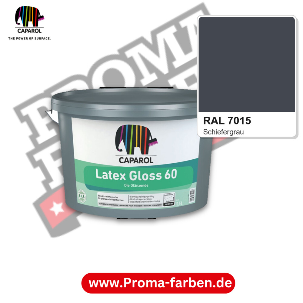 Caparol Latex Gloss 60 RAL 7015 kaufen Proma Farben Hamburg