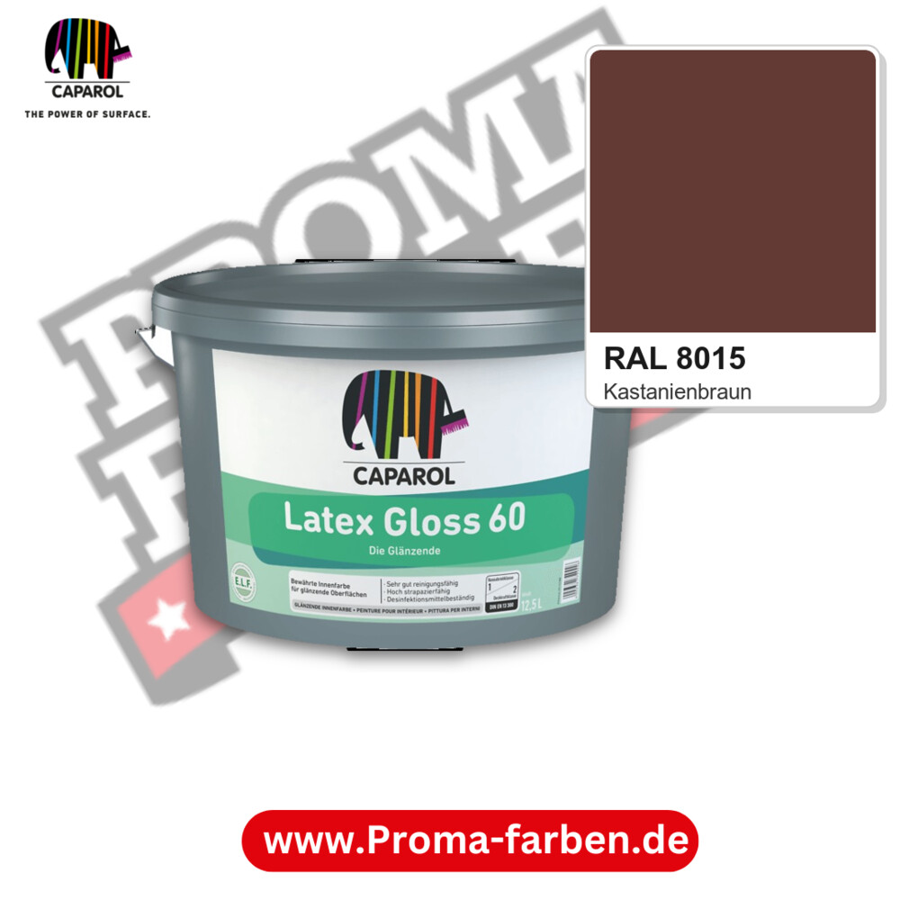 Caparol Latex Gloss 60 RAL 8015 kaufen Proma Farben Hamburg