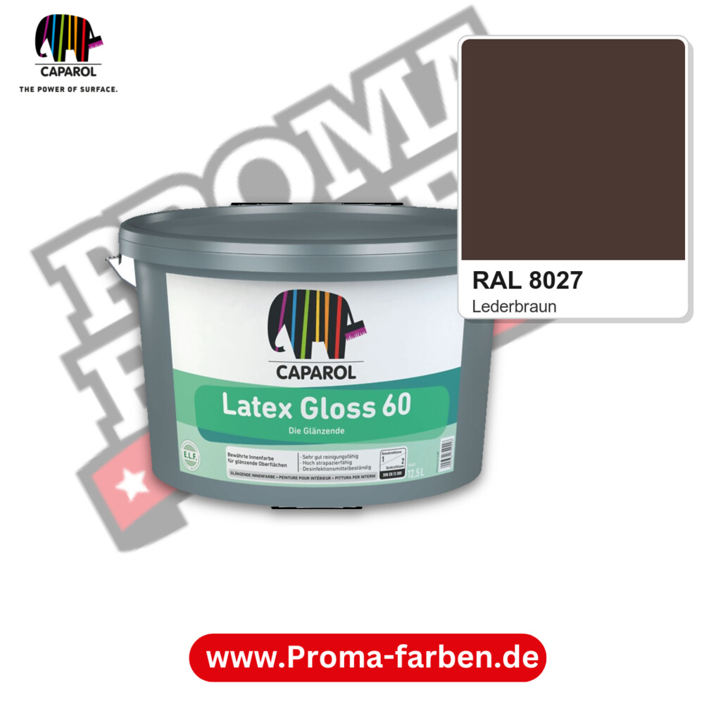 Caparol Latex Gloss 60 RAL 8027 kaufen Proma Farben Hamburg