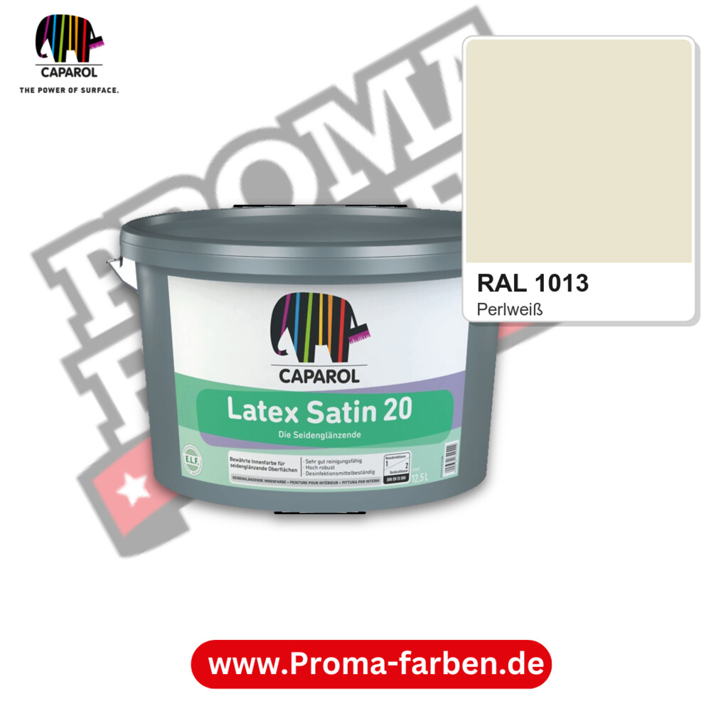 Caparol Latex Satin 20 RAL 1013 kaufen Proma Farben Hamburg