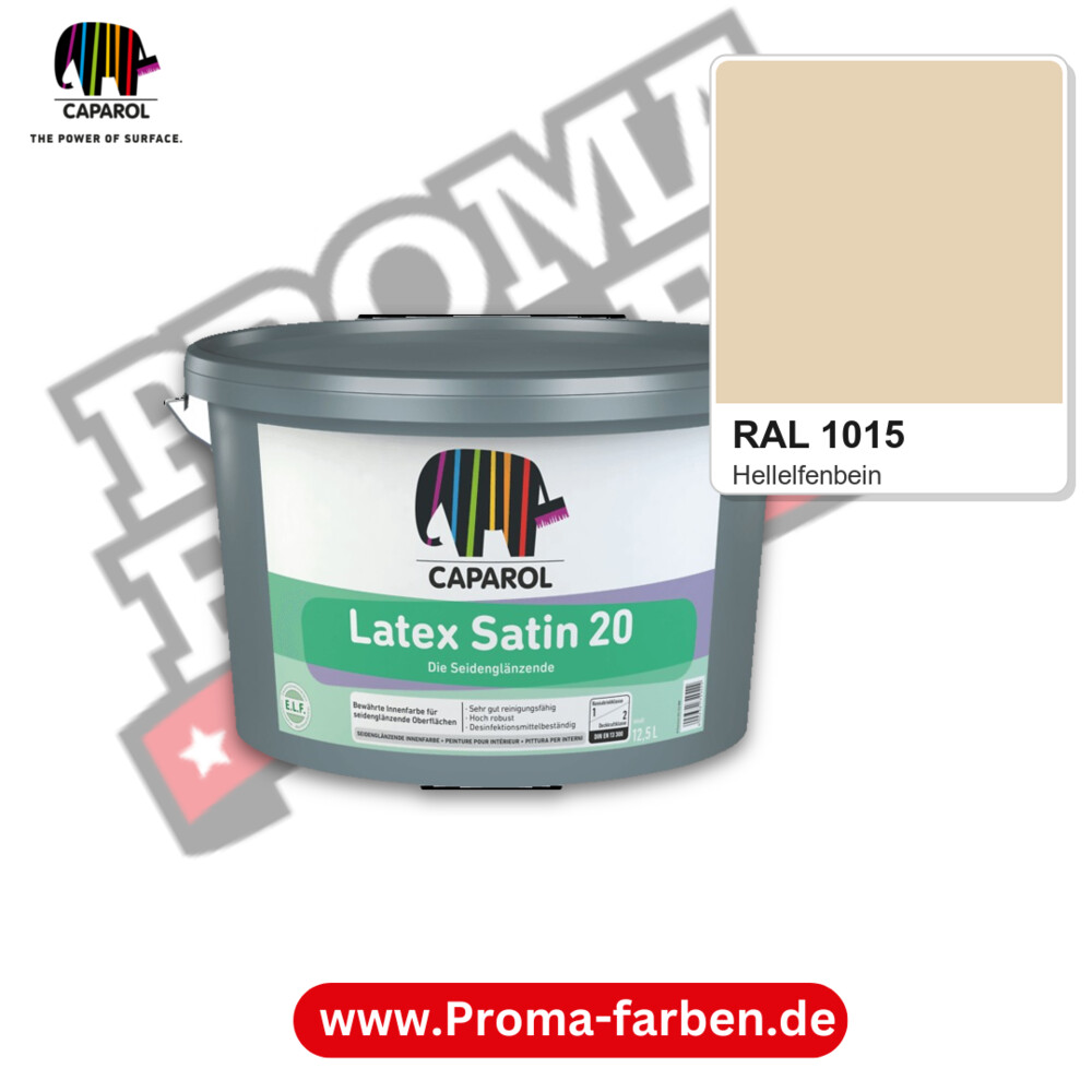 Caparol Latex Satin 20 RAL 1015 kaufen Proma Farben Hamburg