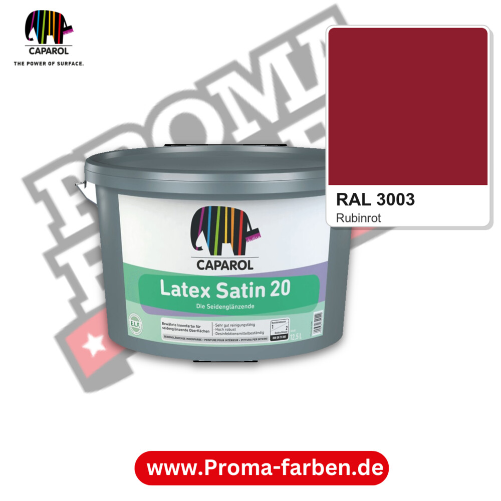 Caparol Latex Satin 20 RAL 3003 kaufen Proma Farben Hamburg