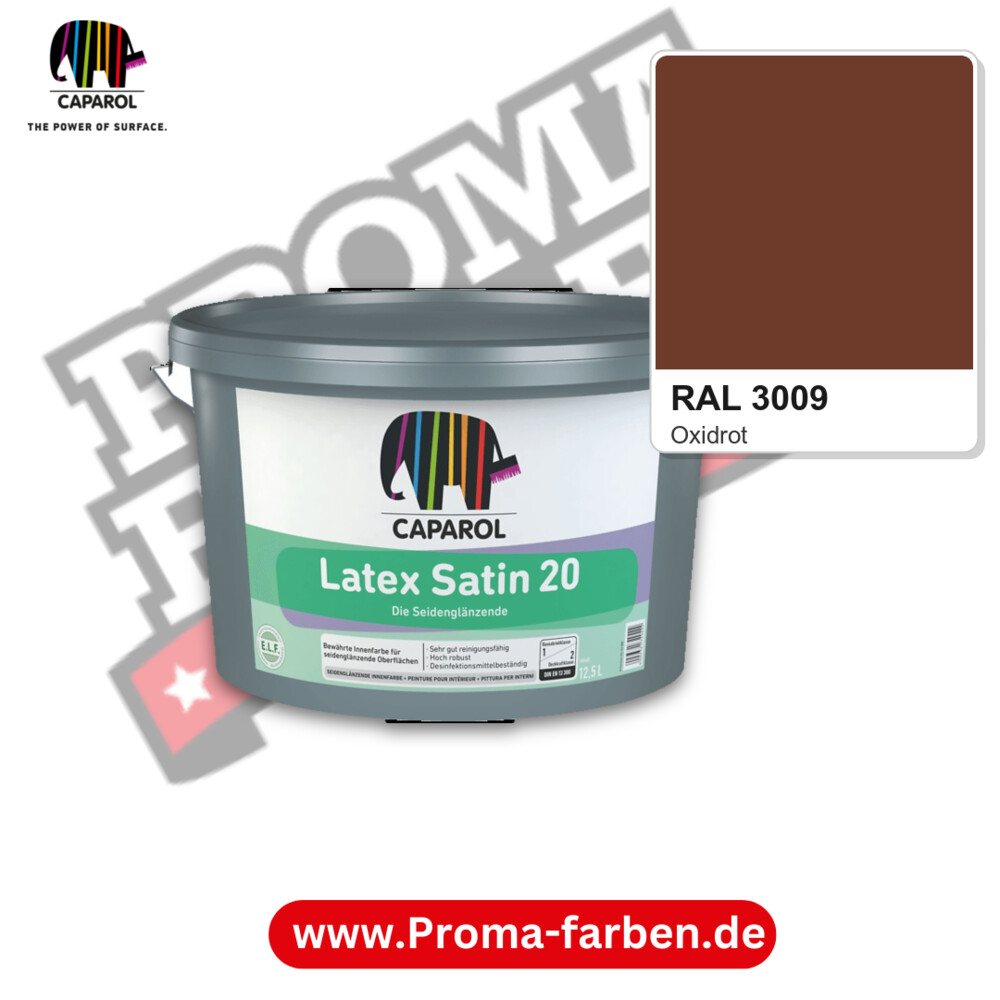 Caparol Latex Satin 20 RAL 3009 kaufen Proma Farben Hamburg