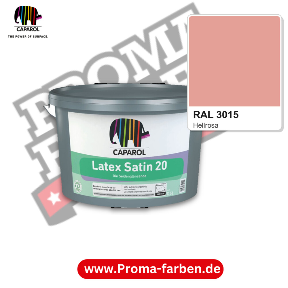 Caparol Latex Satin 20 RAL 3015 kaufen Proma Farben Hamburg