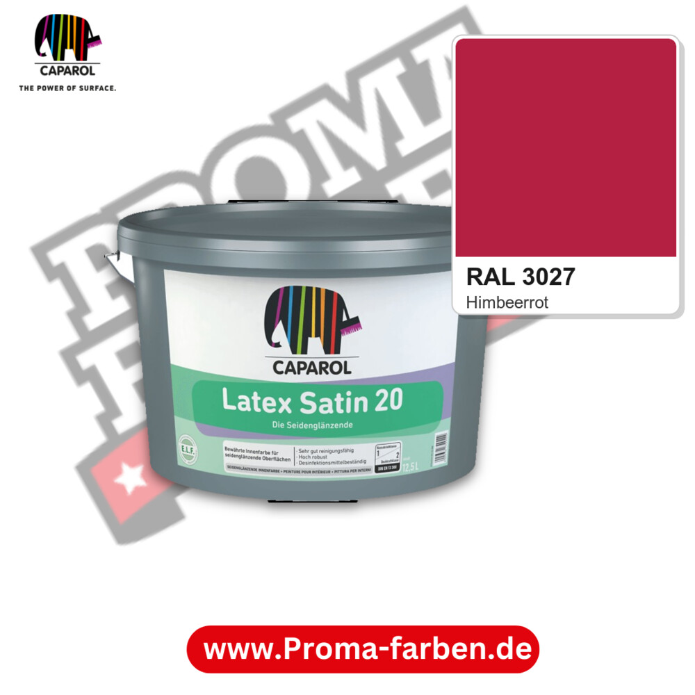 Caparol Latex Satin 20 RAL 3027 kaufen Proma Farben Hamburg