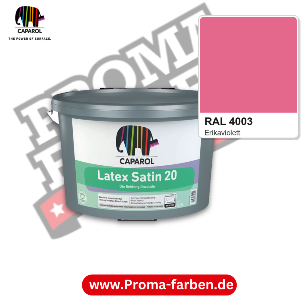 Caparol Latex Satin 20 RAL 4003 kaufen Proma Farben Hamburg