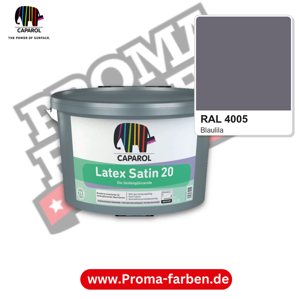 Caparol Latex Satin 20 RAL 4005 kaufen Proma Farben Hamburg
