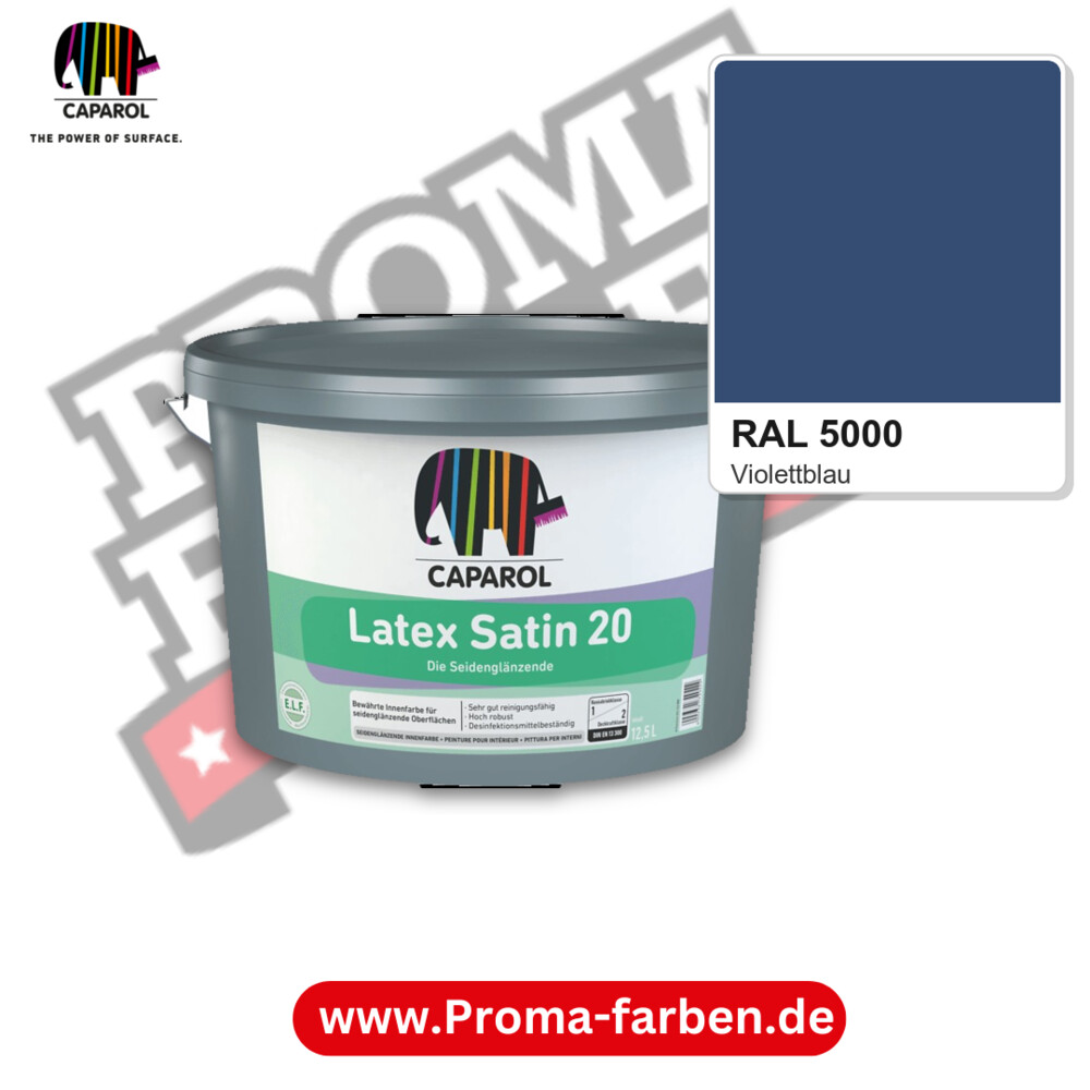 Caparol Latex Satin 20 RAL 5000 kaufen Proma Farben Hamburg