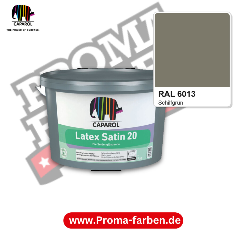 Caparol Latex Satin 20 RAL 6013 kaufen Proma Farben Hamburg