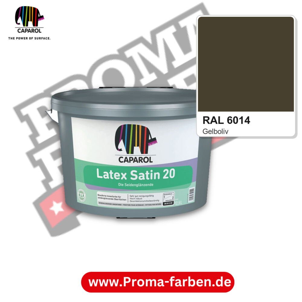 Caparol Latex Satin 20 RAL 6014 kaufen Proma Farben Hamburg