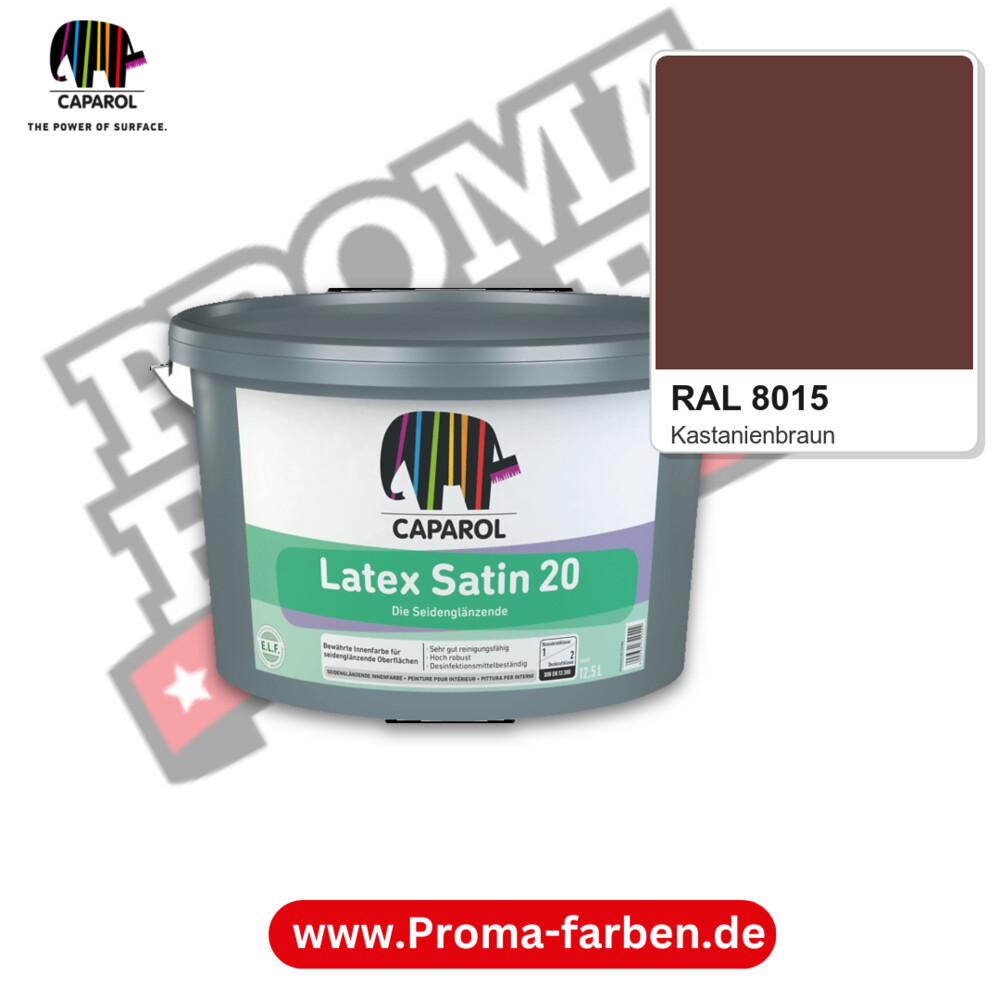 Caparol Latex Satin 20 RAL 8015 kaufen Proma Farben Hamburg
