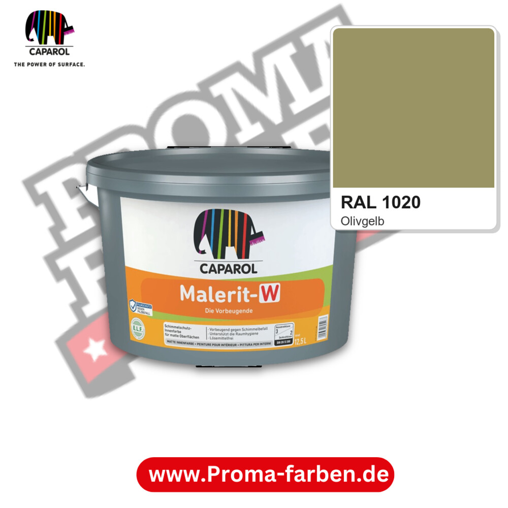Caparol Malerit-W RAL 1020 kaufen Proma Farben Hamburg