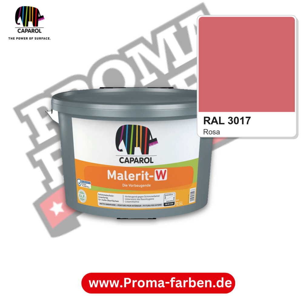 Caparol Malerit-W RAL 3017 kaufen Proma Farben Hamburg