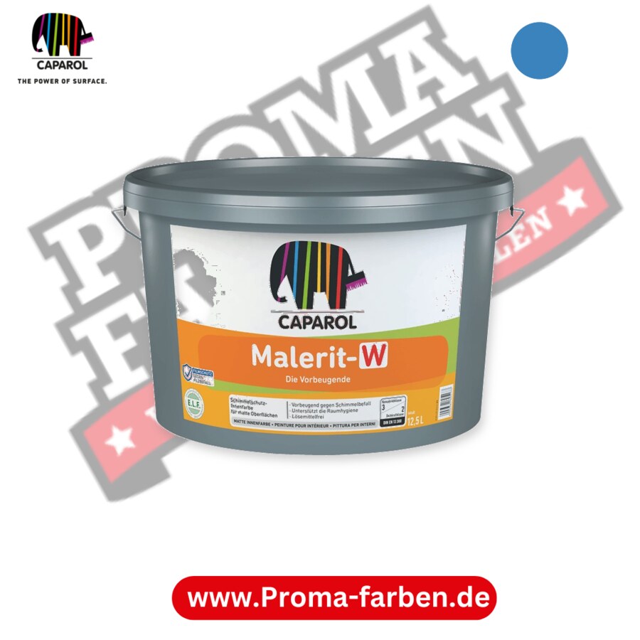 Caparol Malerit-W RAL 5012 kaufen Proma Farben Hamburg